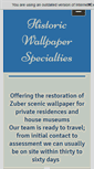 Mobile Screenshot of historicwallpapering.net